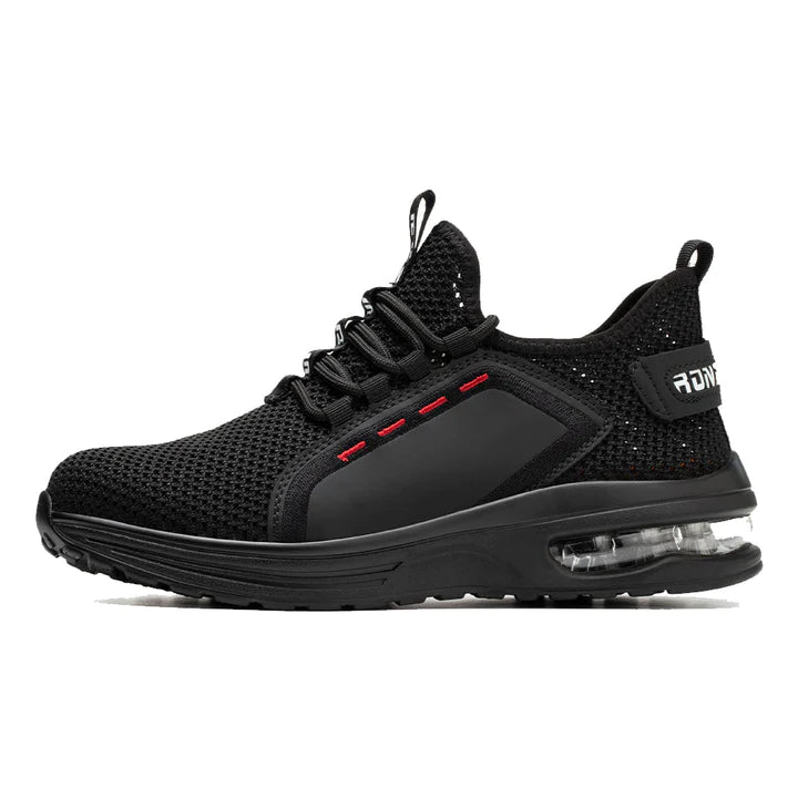 Men Work Safety Shoes Anti-slippery, Breathable Steel Toe Boots