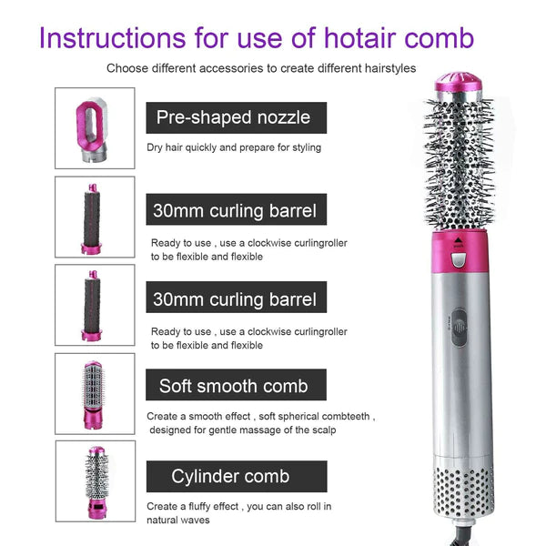 🎉 Hot Sale 49% OFF 🎉 5 in 1 Complete Hair Styler