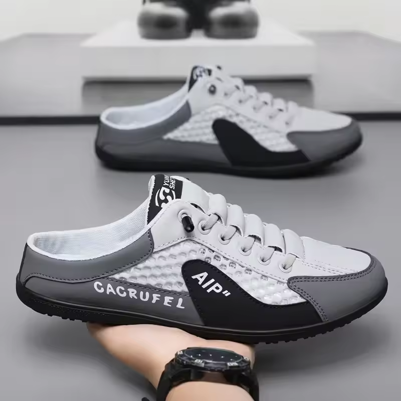 Breathable Mesh Slip-On Sneakers