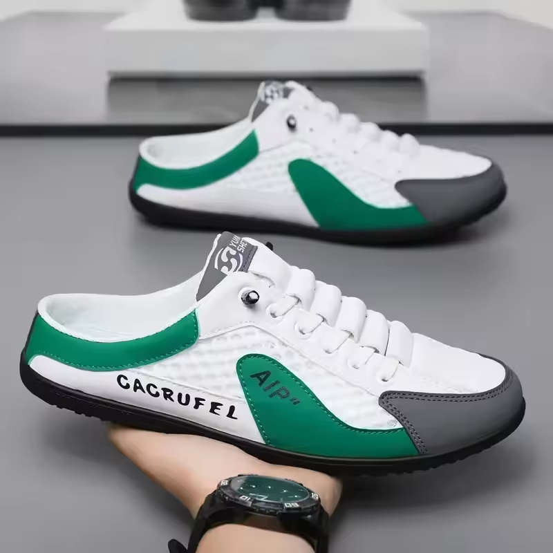 Breathable Mesh Slip-On Sneakers