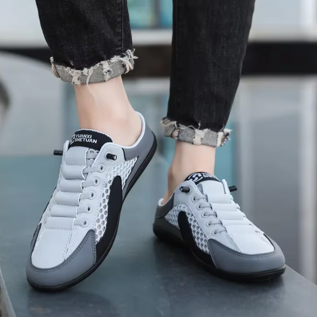 Breathable Mesh Slip-On Sneakers