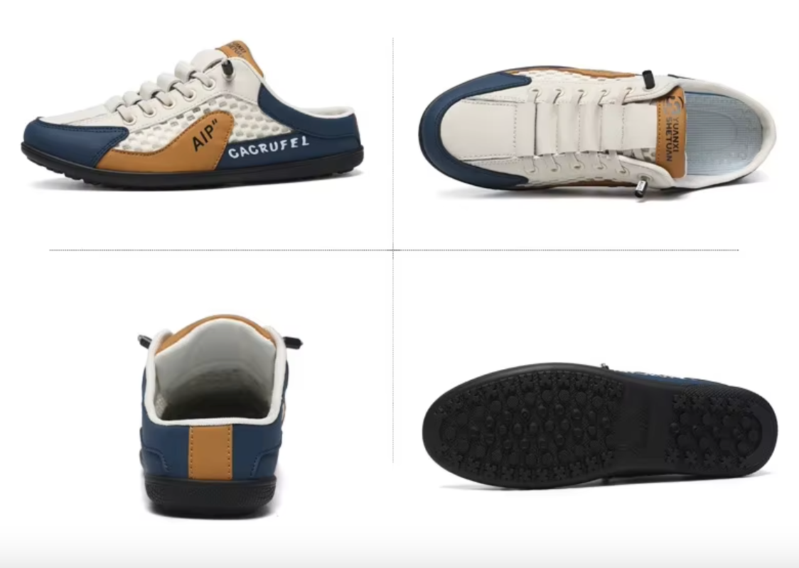 Breathable Mesh Slip-On Sneakers