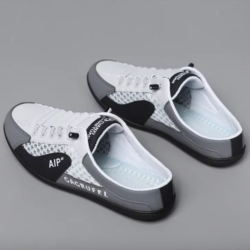 Breathable Mesh Slip-On Sneakers