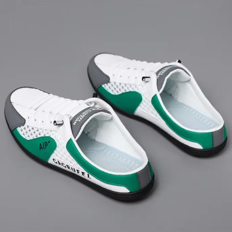 Breathable Mesh Slip-On Sneakers