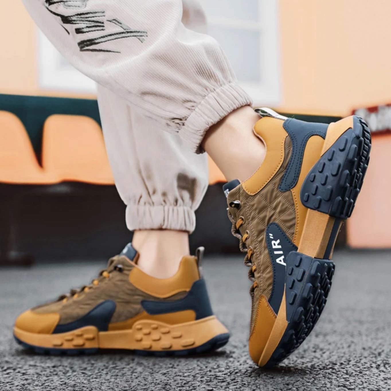 Men's Lightweight Comfort Sneaker, Orthopedic Walking Shoes 2025