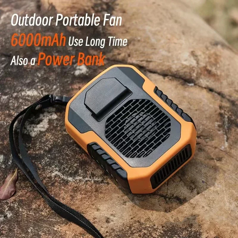 Early Summer Sale 49% Offđ„ 2025 Smart AI Long-lasting Battery Powerful Portable Waist Clip Fan, Wearable Hanging Neck Fan