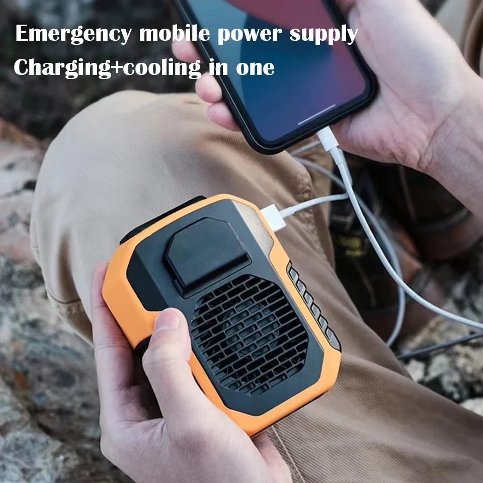 Early Summer Sale 49% Offđ„ 2025 Smart AI Long-lasting Battery Powerful Portable Waist Clip Fan, Wearable Hanging Neck Fan