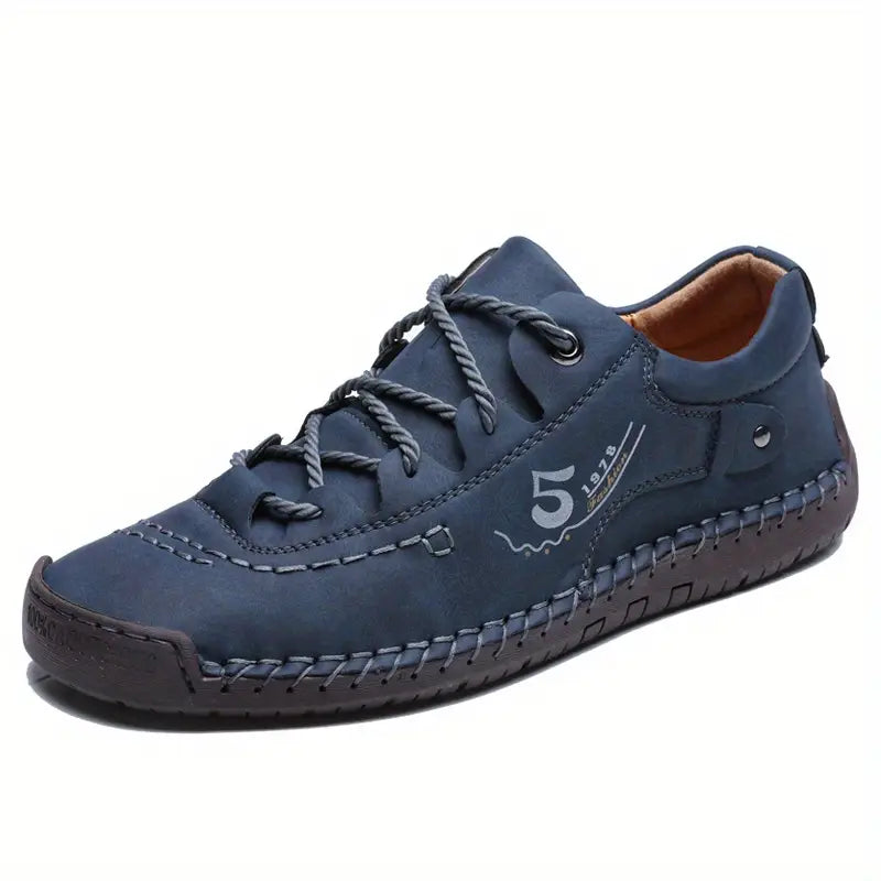2025 Handmade Leather Sneakers for Men β Supportive & Stylish