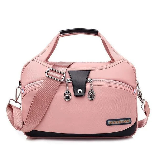 Women Large Capacity Waterproof Crossbody Shoulder Bag, Fashion Anti-theft Handbag