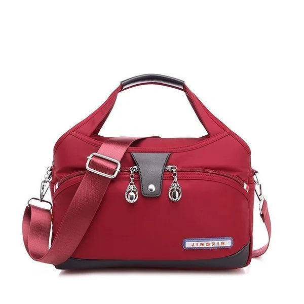 Women Large Capacity Waterproof Crossbody Shoulder Bag, Fashion Anti-theft Handbag