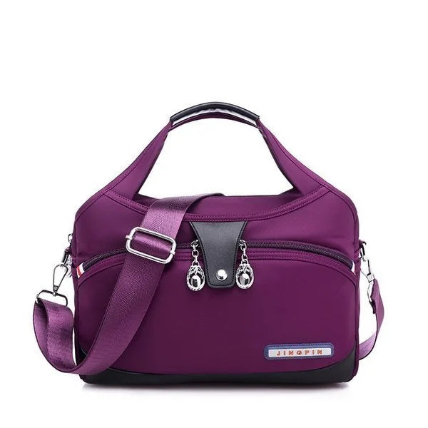 Women Large Capacity Waterproof Crossbody Shoulder Bag, Fashion Anti-theft Handbag