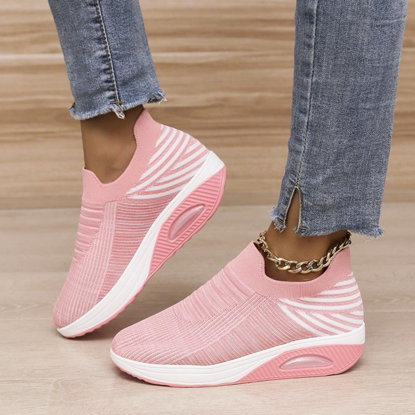 đ„Ladies Fashion Casual Sneakers, Orthopedic Comfy Walking Shoesđ„