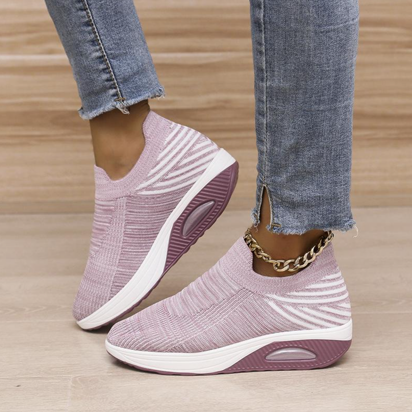 đ„Ladies Fashion Casual Sneakers, Orthopedic Comfy Walking Shoesđ„