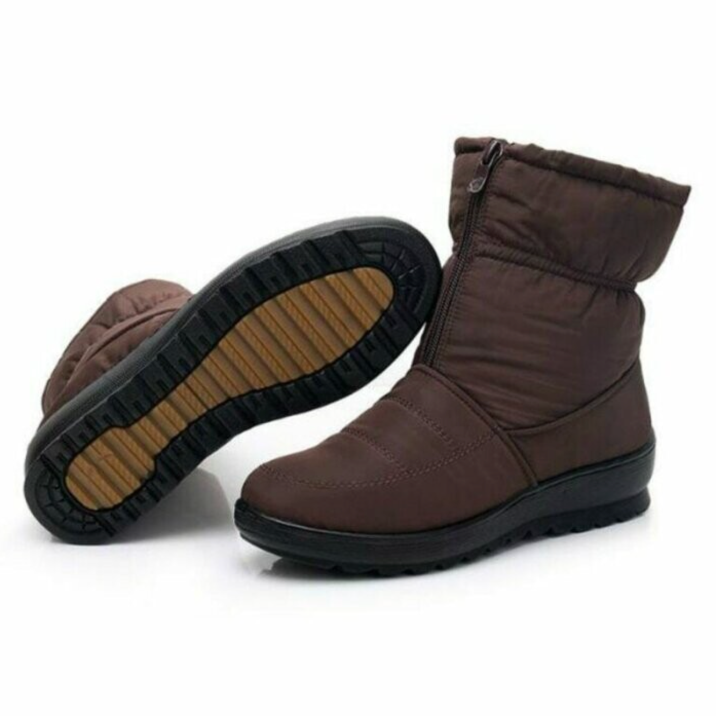 🔥2022 Women's Warm Snow Boots, Fur Lining Water Resistant Winter Shoes🎉