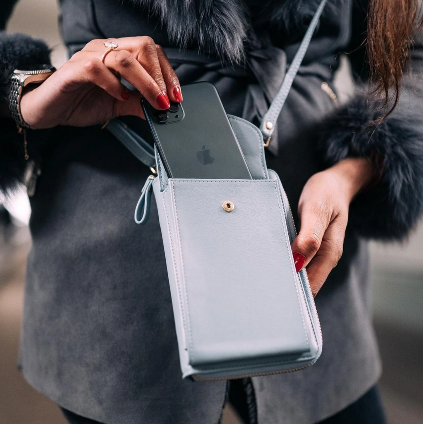Premium Crossbody Phone Bag