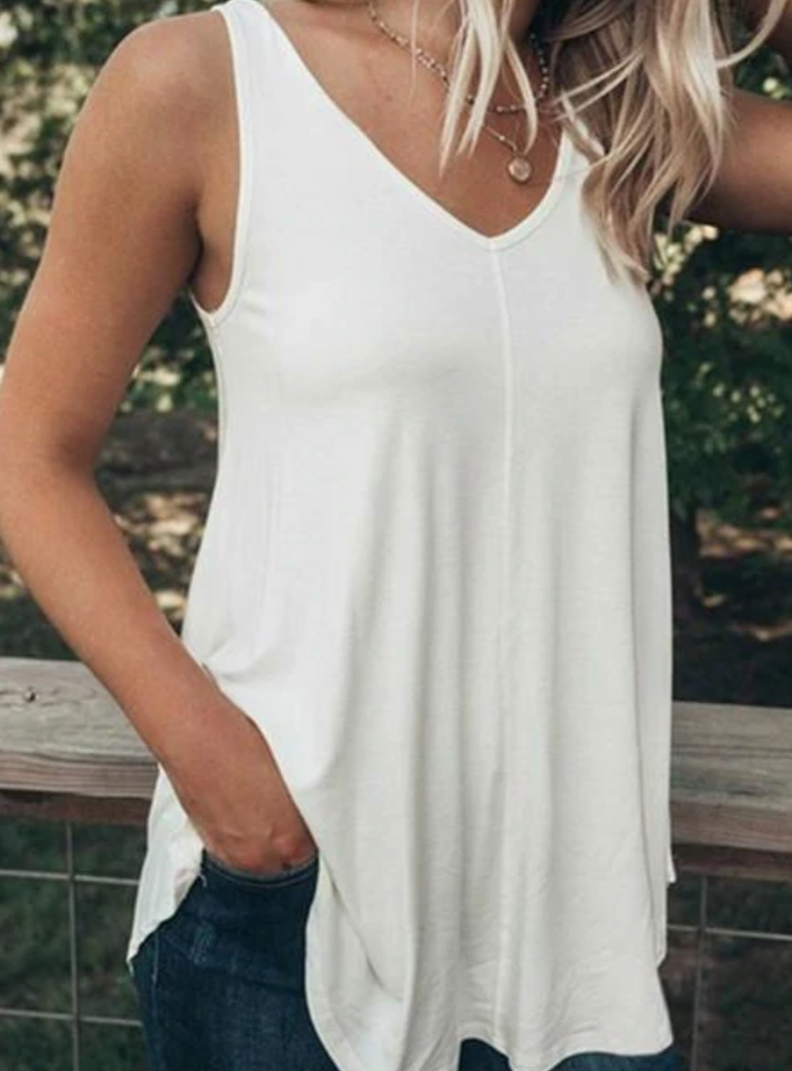 Premium Cotton Sleeveless Casual Simple Vest Plus-Size