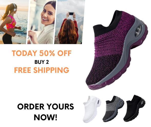 Super soft and lightweight Women's Walking Shoes with Arch Support