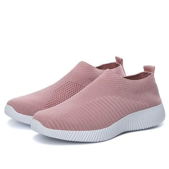 Women's Crystal Breathable Orthopedic Slip On Shoes