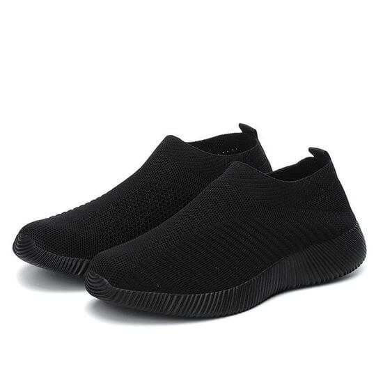 Women's Crystal Breathable Orthopedic Slip On Shoes