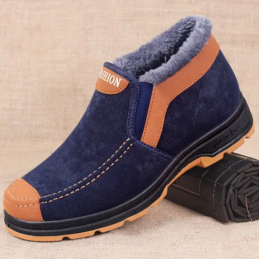 CozyFleece™ Men’s Comfort-Fit Slip-On Winter Boots