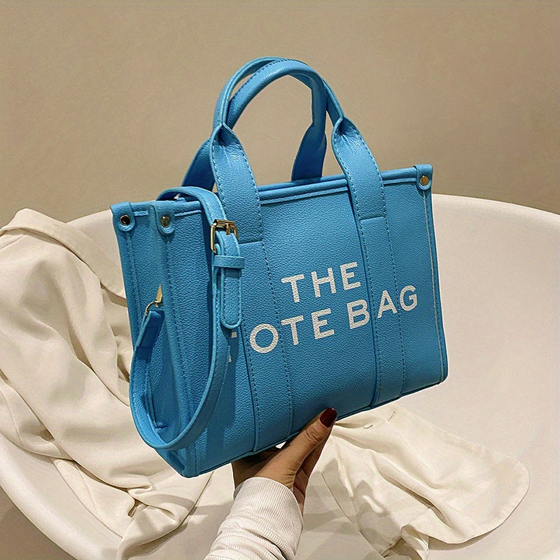 🔥 [2023 The Tote Bag] Women Trendy PU Leather Handbag, Top Casual Crossbody Bag