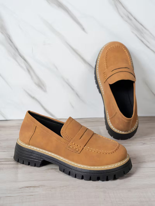 ComfortStep™ Women’s Supportive Vintage Loafers – Premium Comfort & Lightweight Walking