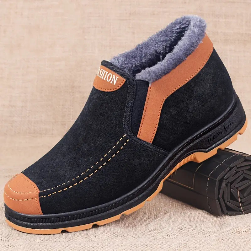 CozyFleece™ Men’s Comfort-Fit Slip-On Winter Boots