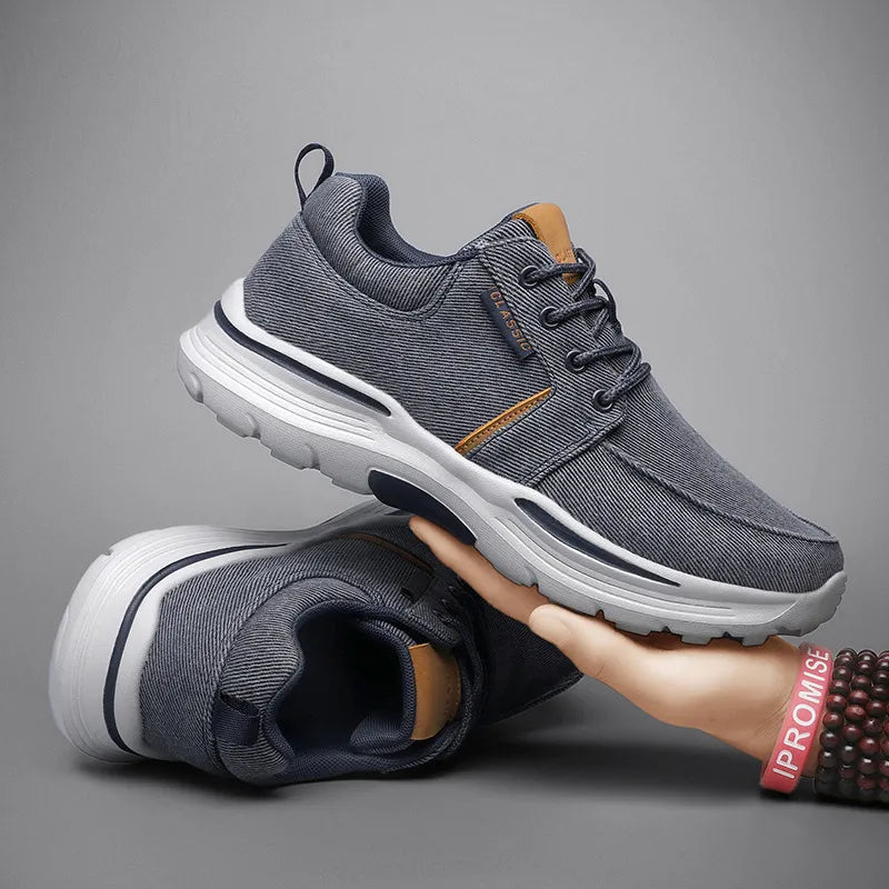 Orthopedic Casual Walking Shoes for Men - Comfortable Breathable with Arch Support, Shock Absorption, and Anti-slip Features