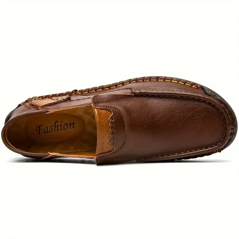 RelaxStep™ Orthopedic Leather Loafers – All-Day Comfort for Men Who Move