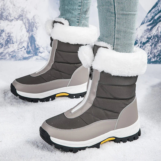 CozyStep™ Women's Winter Outdoor Snow Boots, Anti-Cold Warm Non-Slip Comfortable Hiking Boots