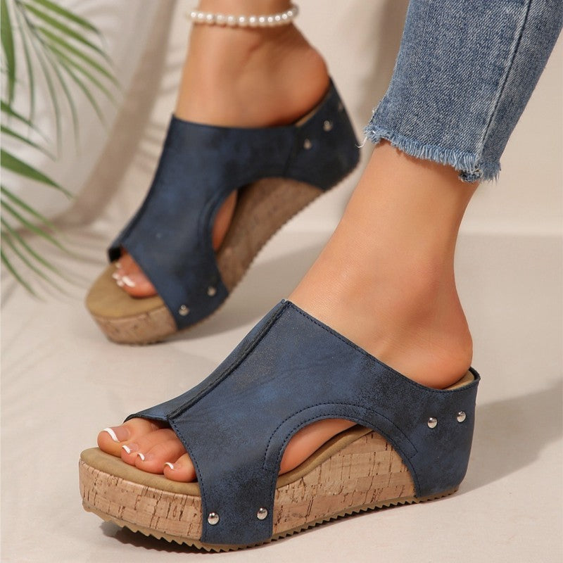 VintageEase™ Women's Comfort Wedge Sandals