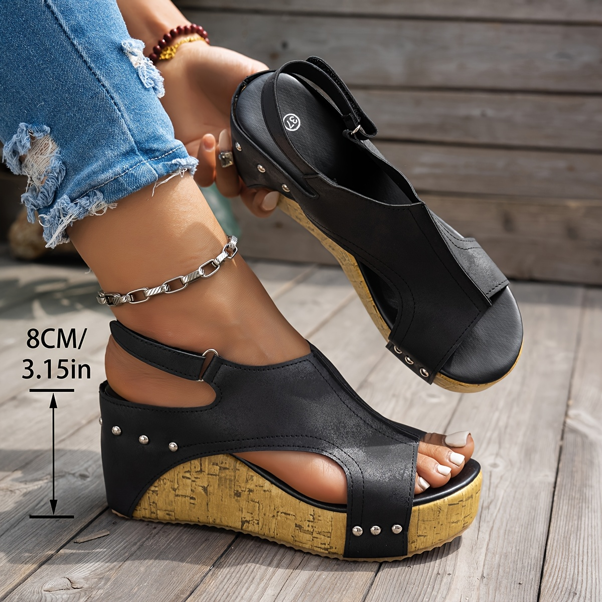 VintageEase™ Women's Comfort Wedge Sandals