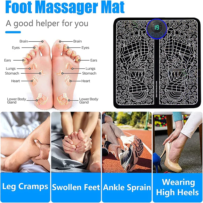 EMS Foot Massager Mat
