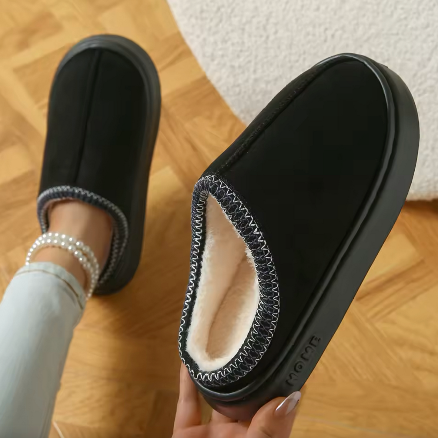 CozyStep™ Thick Sole Home Slippers – Plush Warmth & Non-Slip Comfort for Everyday Use