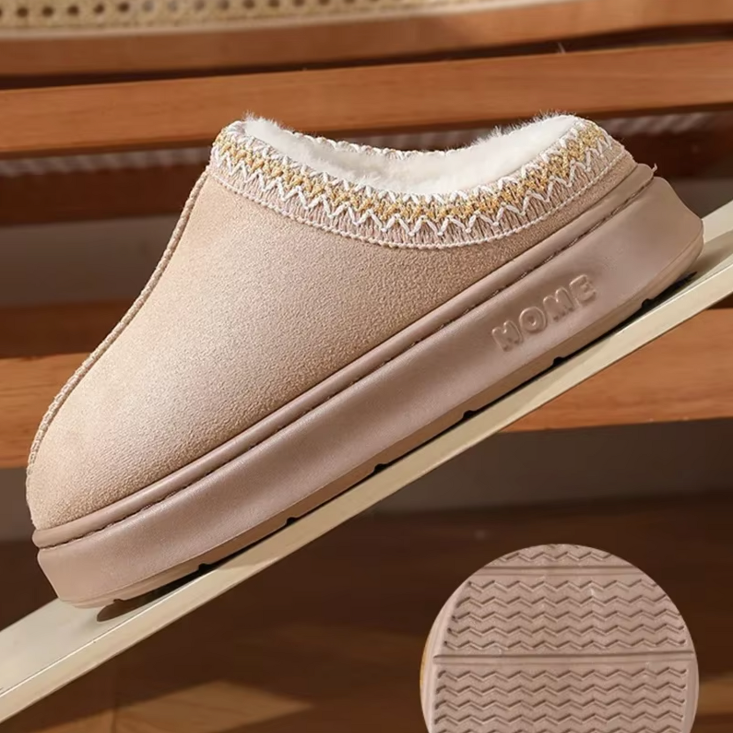 CozyStep™ Thick Sole Home Slippers – Plush Warmth & Non-Slip Comfort for Everyday Use