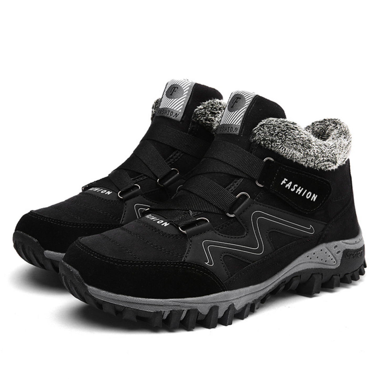 WinterGuard™ Orthopedic Snow Boots for Wide & Sensitive Feet - Waterproof & Warm