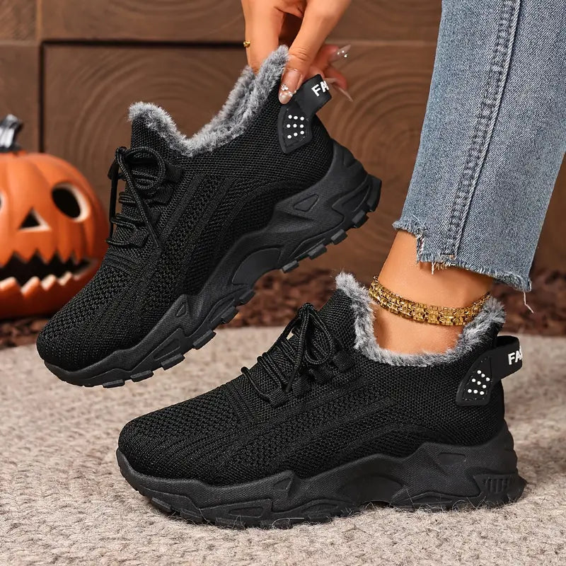 CozyStep™ Women’s Plush Lined Winter Sneakers