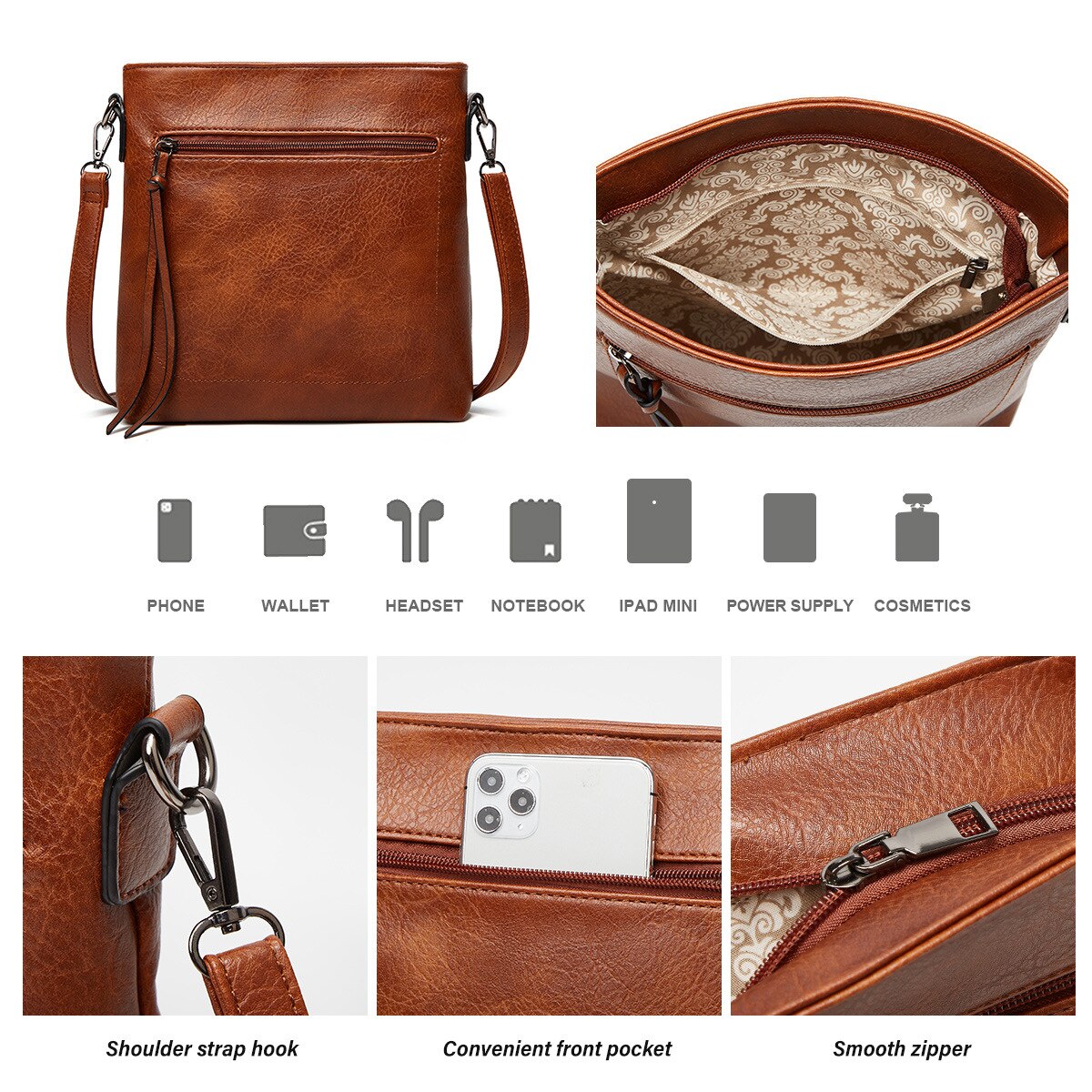 2023 Luxury Leather Handbag Sets [Special Offer for Limited time]