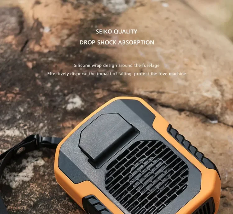Early Summer Sale 49% Off🔥 2025 Smart AI Long-lasting Battery Powerful Portable Waist Clip Fan, Wearable Hanging Neck Fan