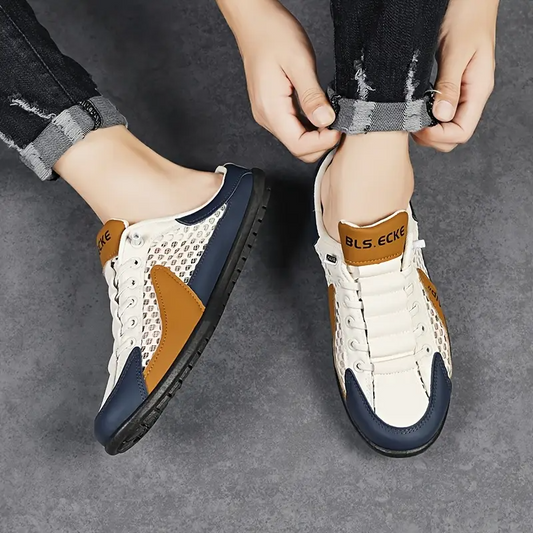 Breathable Mesh Slip-On Sneakers