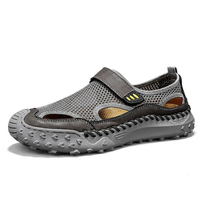 RelaxStep™ Men’s Orthopedic Slip-On Sandals – Breathable Comfort for Daily Walking