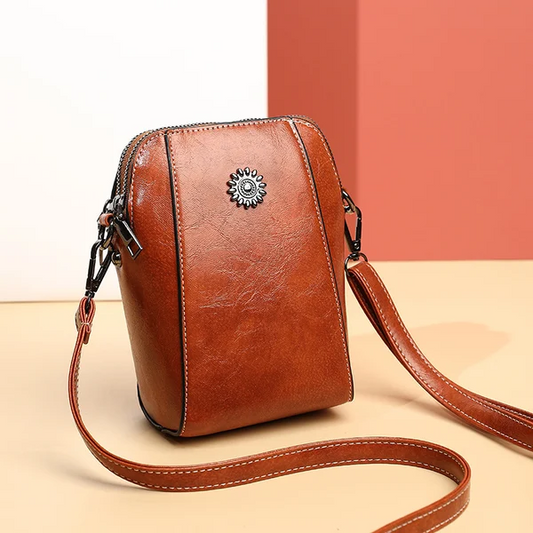 🔥MOTHER'S DAY SALE - 49% OFF👜Premium Leather All-in-one Crossbody Phone Bag