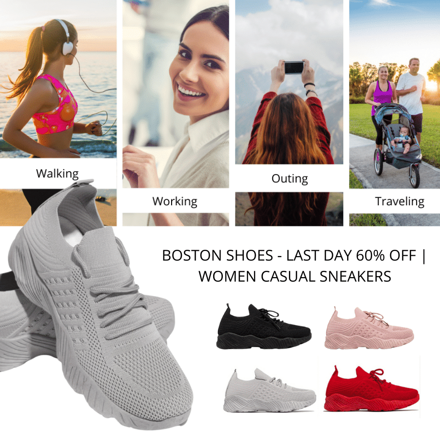 🔥Final Sale 50% OFF🔥 Women's On-cloud Walking Running Sneakers, Breathable Elastic Support Shoes [Limited time offer: Buy 2 Save More 10%]