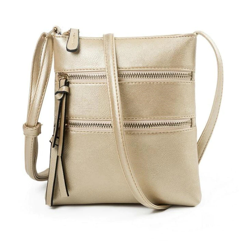 Premium Soft Leather Crossbody Bag