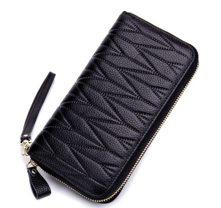 RFID Luxury Women Genuine Leather Wallet [Premium]