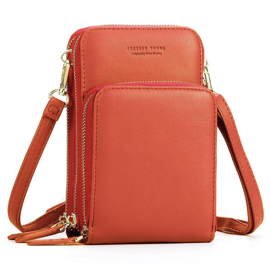 All-in-one 3-Layers Crossbody Shoulder Bag