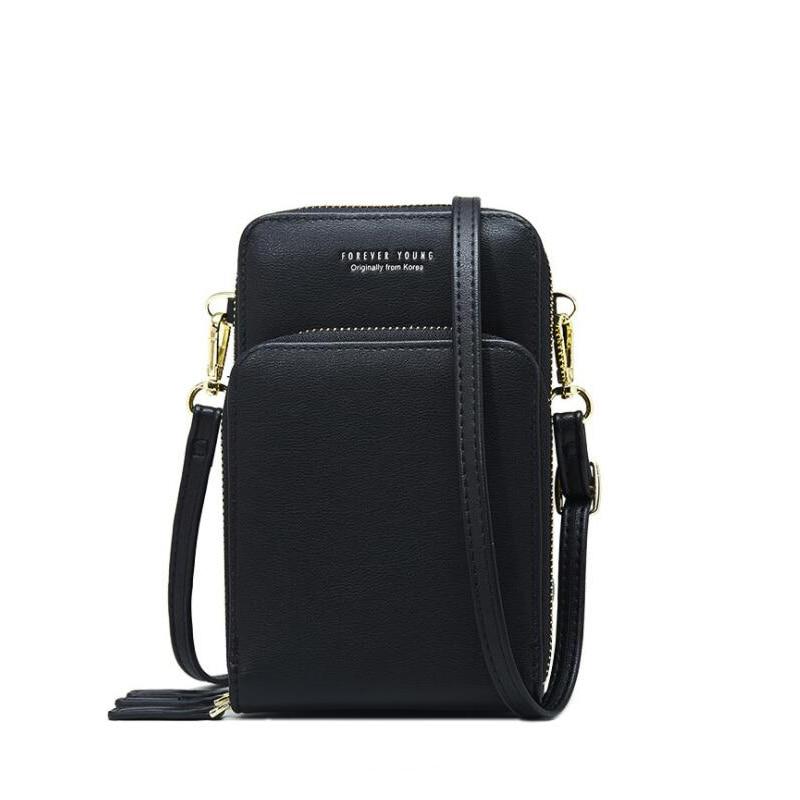 All-in-one 3-Layers Crossbody Shoulder Bag