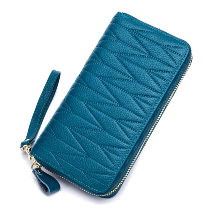 RFID Luxury Women Genuine Leather Wallet [Premium]