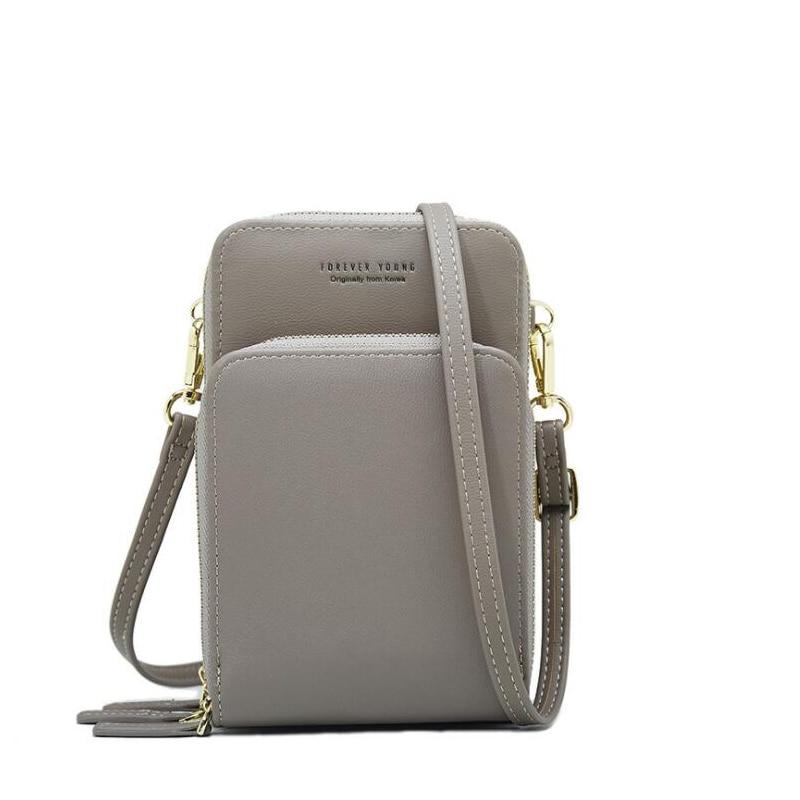 All-in-one 3-Layers Crossbody Shoulder Bag