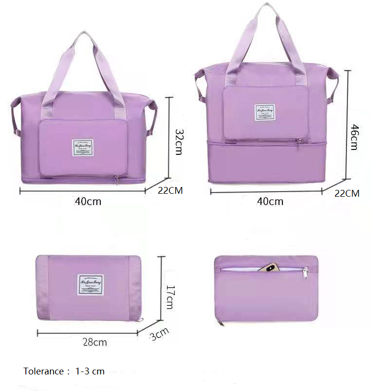 High-quality Waterproof Foldable Large Capacity Shopping Bag Travel Handbag